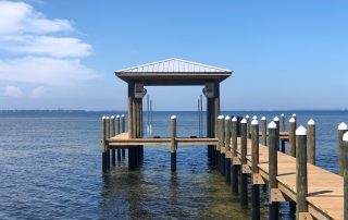 Boat Houses by Straight Line Marine Construction